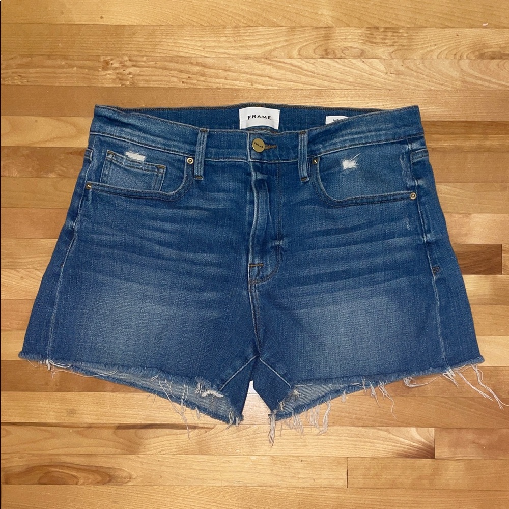 Frame Le Brigette M Denim Cutoff Shorts (Armistead) Size 29